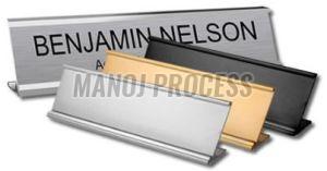 Aluminium Name Plate Printing Services