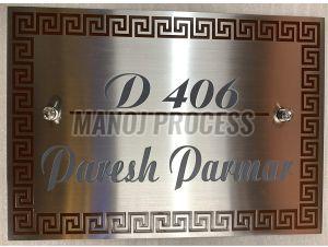 Customized Stainless Steel Name Plates