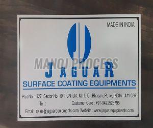 Multicolor Anodised Name Plate