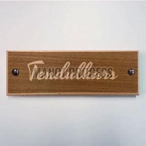 Wooden Name Plate Printing Services
