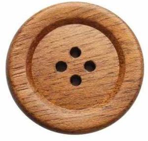 Clothing Wooden Button
