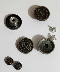 Stainless Steel Garment Button