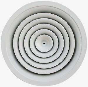 Powder Coated Round Ceiling Diffuser