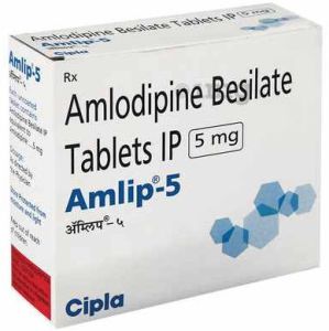 Amlip 5mg Amlodipine Tablet