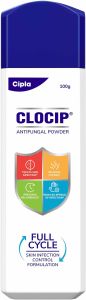 Clocip Clotrimazole Dusting Powder