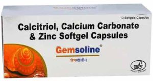 Gemsoline Calcium Carbonate Zinc Capsule