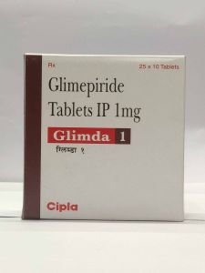 Glimda 1Mg Glimepiride Tablet