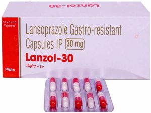 Lanzol 30mg Lansoprazole Capsule