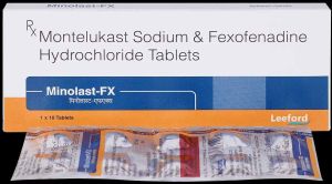 Minolast Fx Montelukast Sodium Fexofenadine Hydrochloride Tablets