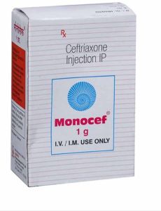 Monocef 1gm Ceftriaxone Injection