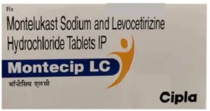 Montecip Lc Montelukast Sodium Levocetirizine Hydrochloride Tablet