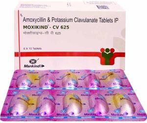 Moxikind CV 625mg Amoxycillin Clavulanic Acid Tablet