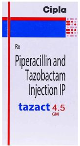 Tazact 4.5mg Piperacillin Tazobactum Injection
