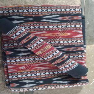 Cotton Ikat Double Bed Sheet Set
