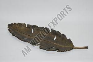 Feather Shaped Decorative Platter