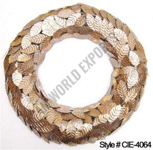 Golden Leaf Inspired Wreath