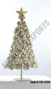 Golden Petal Christmas Tree