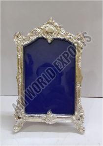Ornate Silver Plated Photo Frame