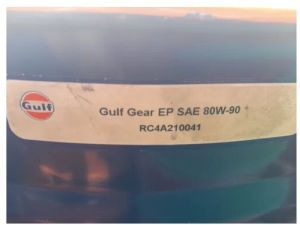 Gulf EP Gear Oil 80w 90