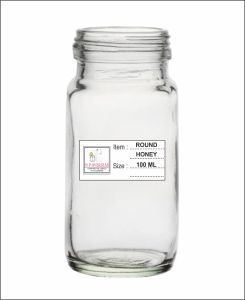 100 Ml Round Honey