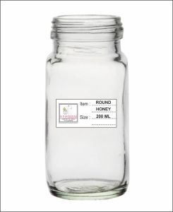 200 Ml Round Honey