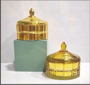 Candle Jar With Cap