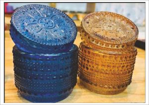 Candle Jar With Unique Cap