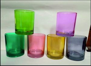 Colour Full Nice Candle Jar