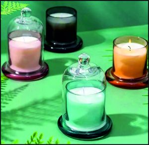 Candle Jar With Cover Jar