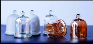 Candle Jar With Cover Jar