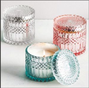 Candle Jar With Unique Cap