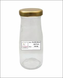 Glass Milk Bottle