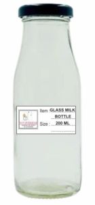 Milk Glass Bottle
