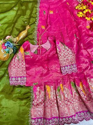 pure tissue silk zari weaving meena work saree