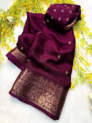Premium Crepe Silk Sarees