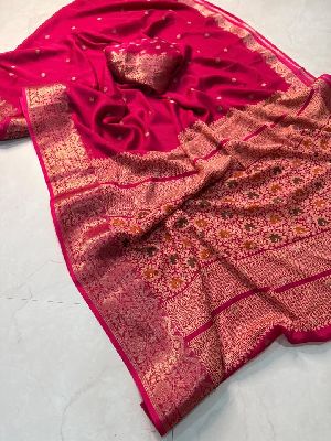 Premium Crepe Silk Sarees