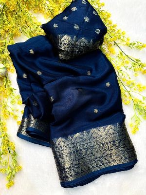 Premium Crepe Silk Sarees