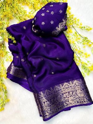 Premium Crepe Silk Sarees