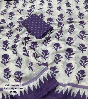 Party Wear Soft Linen Soft Linen Sarees