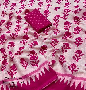 Party Wear Soft Linen Soft Linen Sarees