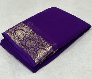 Crepe Silk Saree
