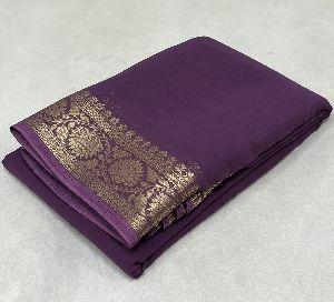 Crepe Silk Saree