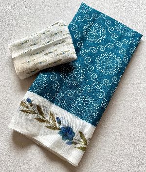 Ladies Digital Printed Bandhani Saree