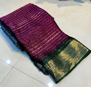 Beautiful Heavy Mysore Silk Saree