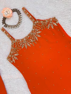 Party Wear Designer Sharara Suit