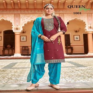 Pure Cotton Kurti Patiala Dupatta Set