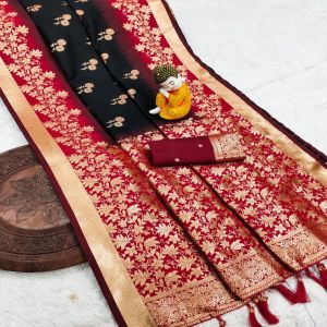 Pure Soft Banarasi Silk Saree