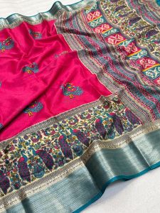 Soft Dola Patola Printed Saree