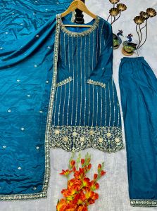 Party Wear Ladies Plazo