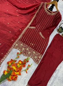 Party Wear Ladies Plazo